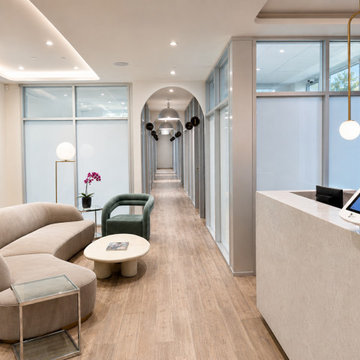 Contemporary Medical Clinic Reception Lobby