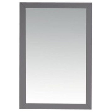 Miseno MM-AMER24 24" W x 30" H Americana Rectangular Framed - Grey