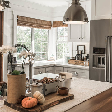 Counter depth refrigerator
