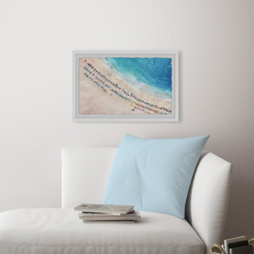 "Perfect Vacation" Framed Painting Print