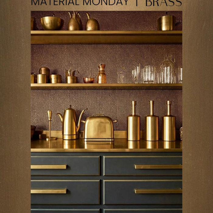 Brass for luxury interior home design