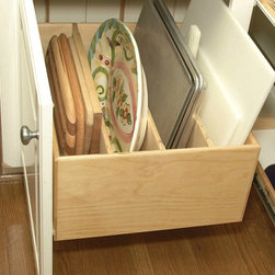 Pull Out Tray Bin - Kitchen Drawer Organizers