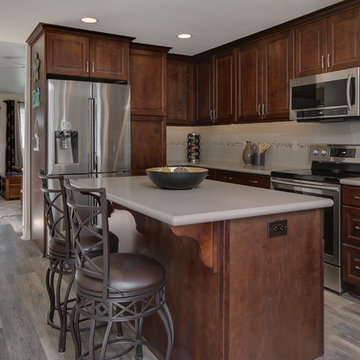 Reborn Cabinets Kitchen Remodel With Wellborn Cabinets