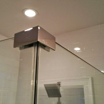 Close up on 90° top bracket