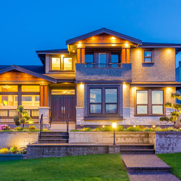 Exterior Lighting at Dawn