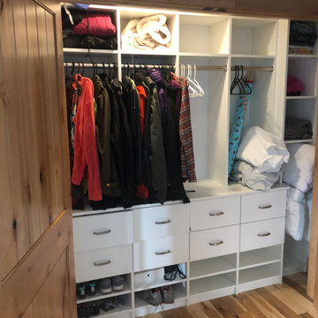 Beautiful Master Closet for Ranch Home in Longmont