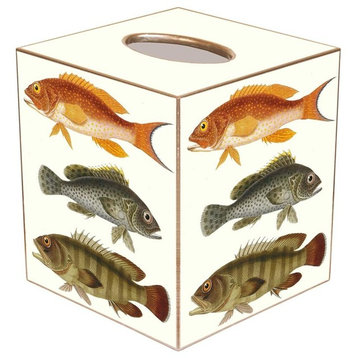 TB226-Big Fish Tissue Box Cover