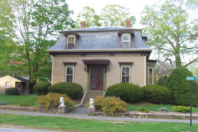 This is an example of a retro home in Boston.