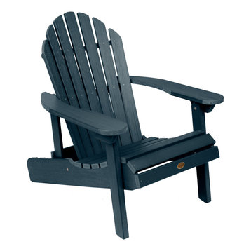 Hamilton Folding and Reclining Adirondack Chair, Federal Blue