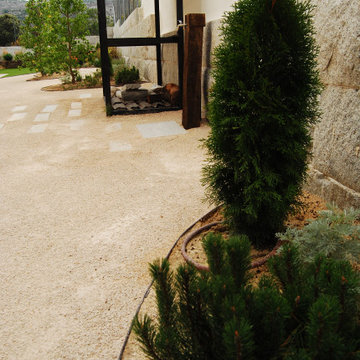 Un jardín accesible de mínimo mantenimiento