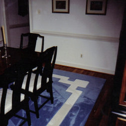 Marquis style border rug - Area Rugs