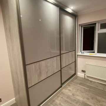 wardrobe done by kitchen shoppe