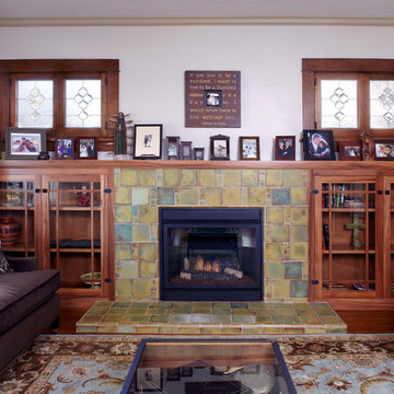 Craftsman Fireplace Restoration - Long Beach