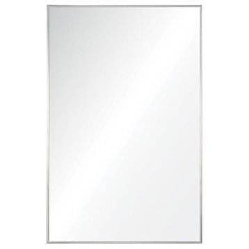 Hawthorne Collections Mirror in Stainless Steel