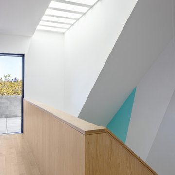 Williamsburg Townhouse - 4th Floor Den, Skylight & Roof Deck