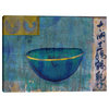 Epic Graffiti "Blue Bowl" Giclee Canvas Wall Art, 12" x 18"