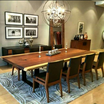 Beautiful unique hand crafted wood tablee