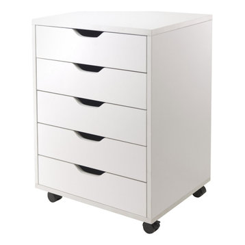 Halifax 5-Drawer Cabinet, White