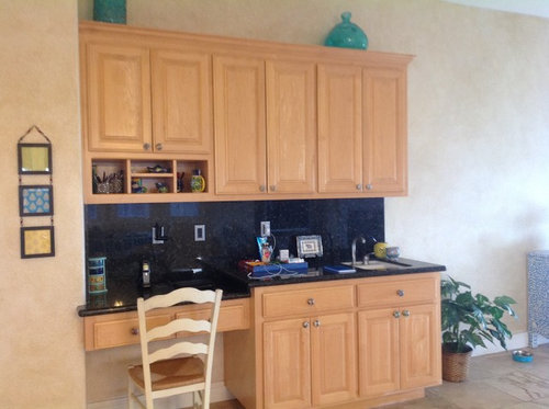 Remodel Of Desk Area In Kitchen