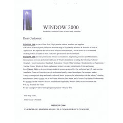 WINDOW 2000