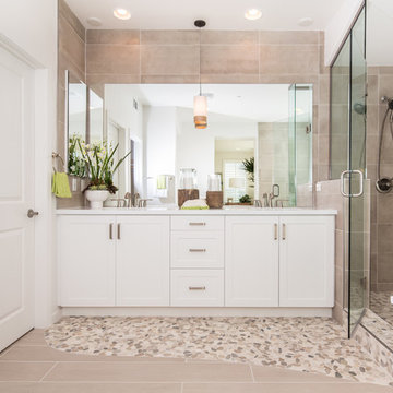 Warmington Residential: Canopy at Esencia - Plan 3X Master Bathroom