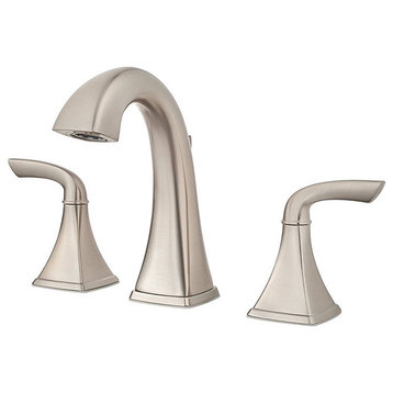 Pfister LG49-BS0 Bronson 1.2 GPM Widespread Bathroom Faucet - Brushed Nickel