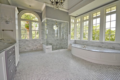 Elegant bathroom photo in Atlanta