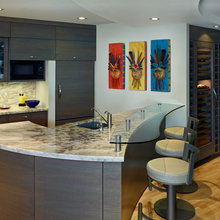 Raised Glass Counter