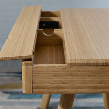 Jasmine Writing Desk, Caramelized
