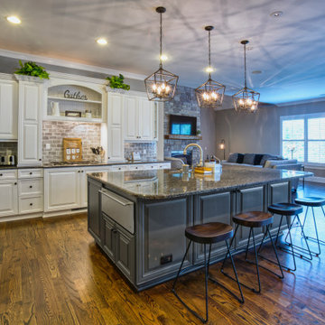Luxury upgrades. Before/After