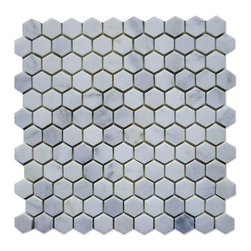 Statuary Calacatta Hexagon Polished 1x1 - Home Accessories & Decor