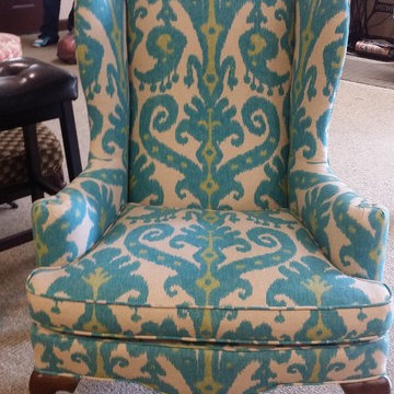 Wingback Chair Upholstery
