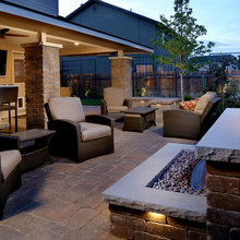 Gillian's Country Estate - back patio ideas