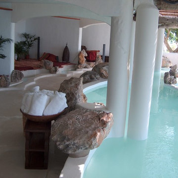PISCINA ARQUITECTURA IBICENCA