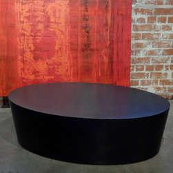 Sculpted Steel Coffee Tables - Coffee And Accent Tables