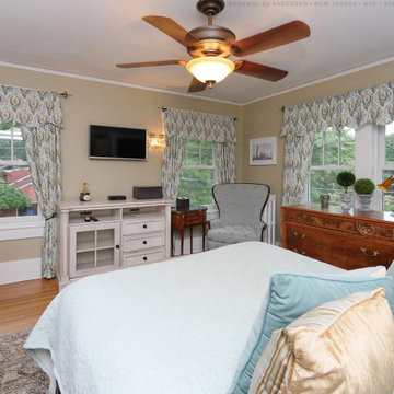 New White Window in Beautiful Bedroom - Renewal by Andersen New Jersey / NYC