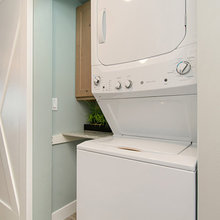 Laundry In master Closet/bath