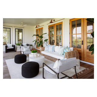 Coastal Cool - Beach Style - Porch - Charleston - by Megan Molten