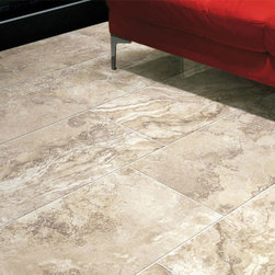 Travertine Effect - Porcelain - Tile