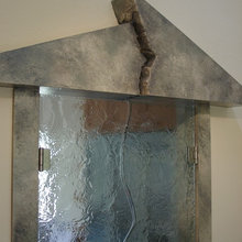 glass door