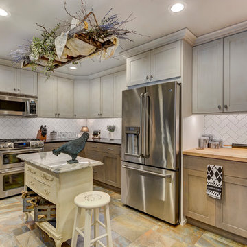Fresh French Country Style Kitchen