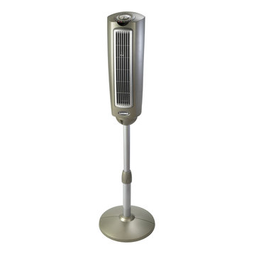 52 In. Space-Saving Oscillating Pedestal Tower Fan With Remote Control