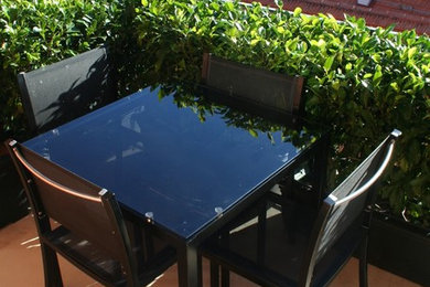Avalon Black Aluminium Table
