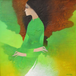 Young Lady - Paintings