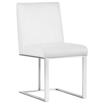 Dean Dining Chair, White