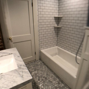 Panel walls bathroom,