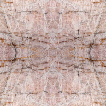 Pink Cristallo Quartzite Slab
