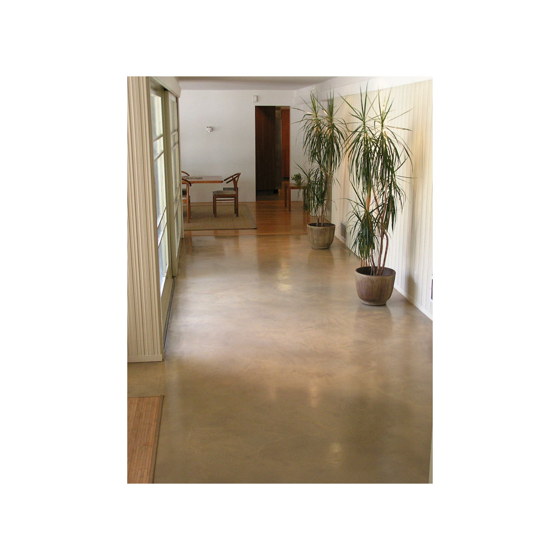 Concrete Hallway