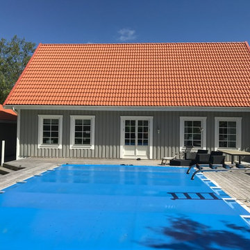 Målning av hus + garage, ca 170+48m2 i Skogås
