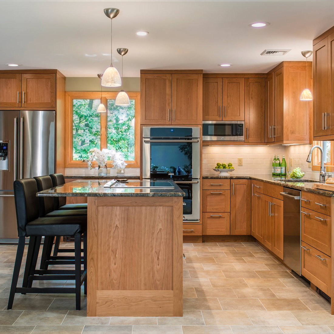 Custom Cherry Kitchen